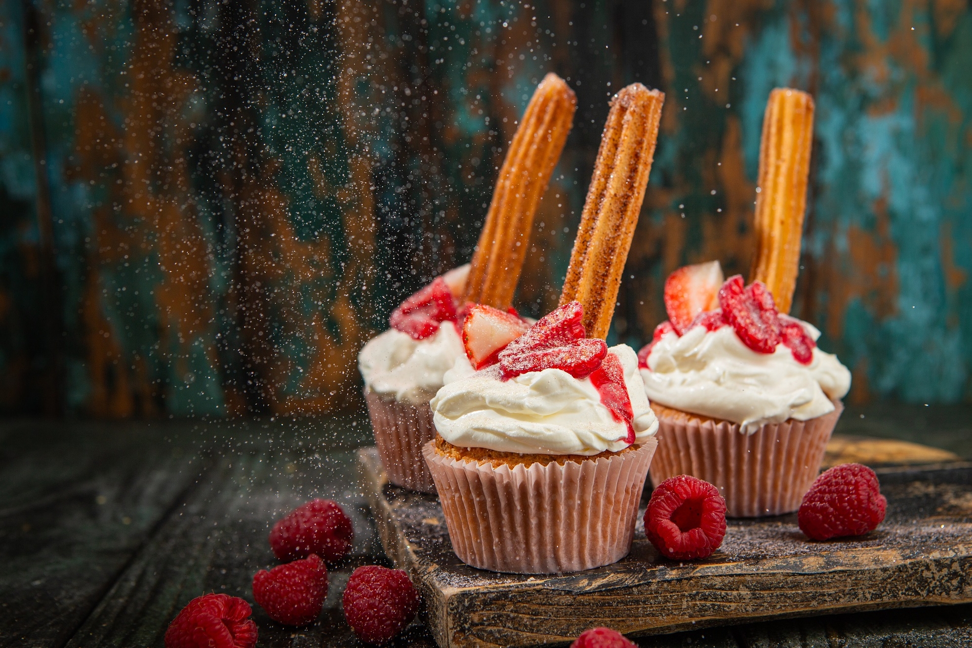 briose_cu_churros | Rețete cu produse Aviko pentru servicii alimentare