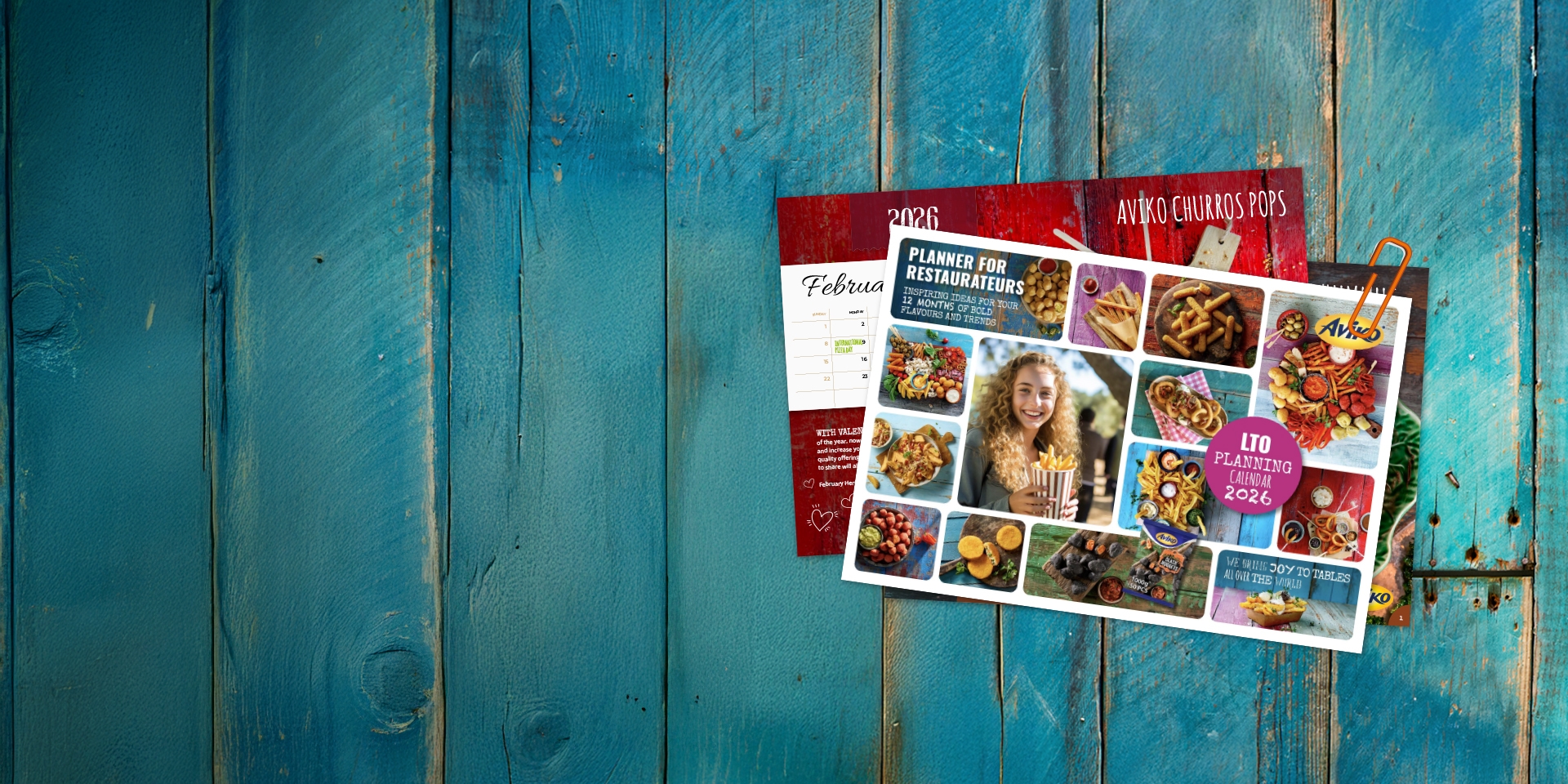 Aviko planificator 2026 pentru restaurante