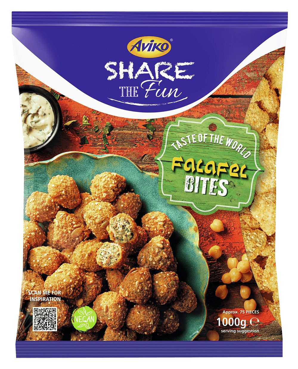 Aviko gustari_falafel_1000g