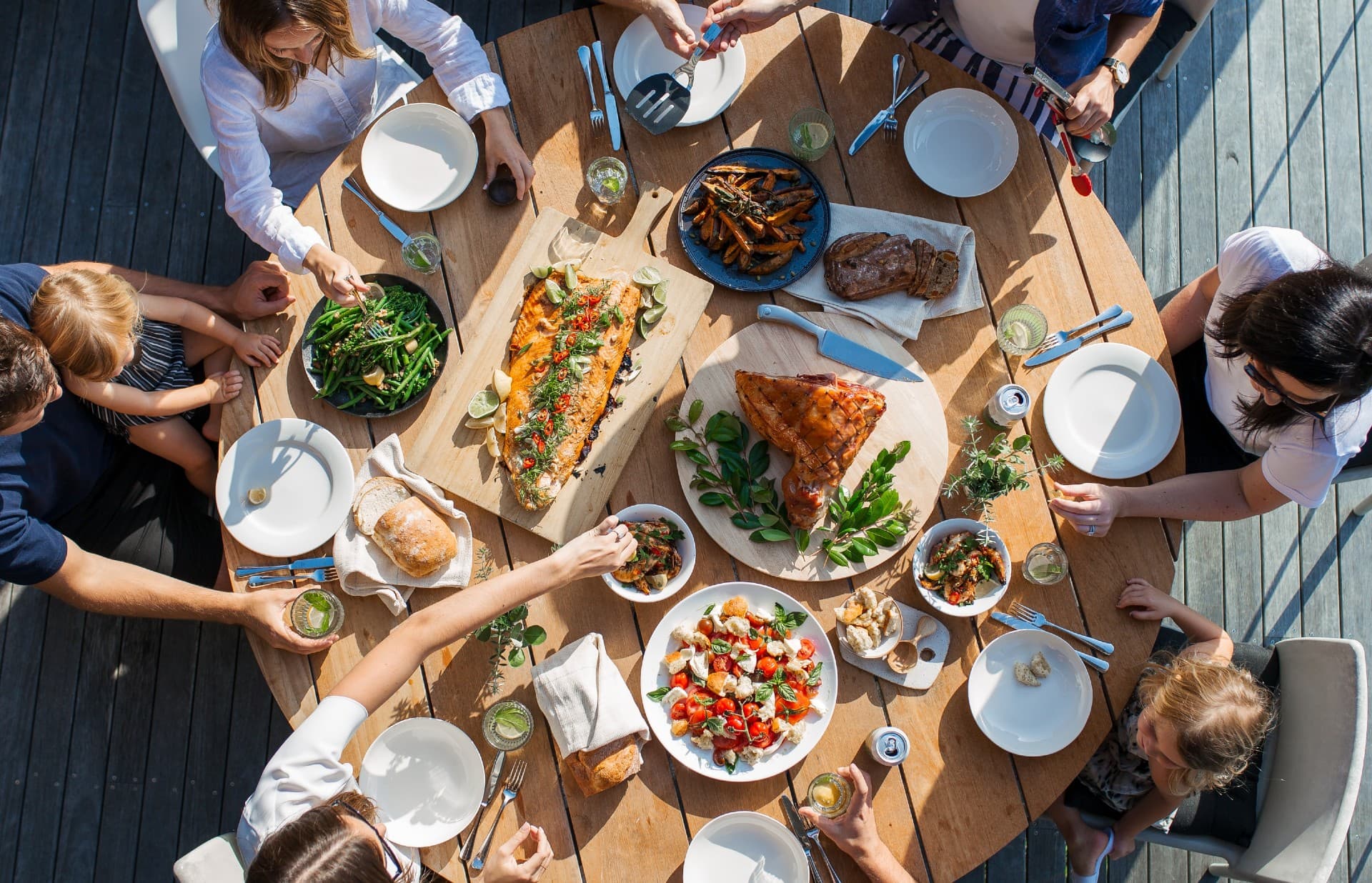 tendințe de împărțire a cinei