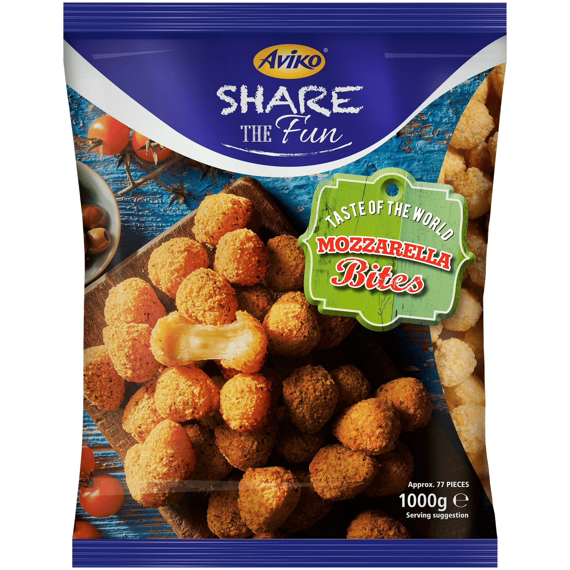 gustari_cu_branza_mozzarella_aviko_1000g aviko food service