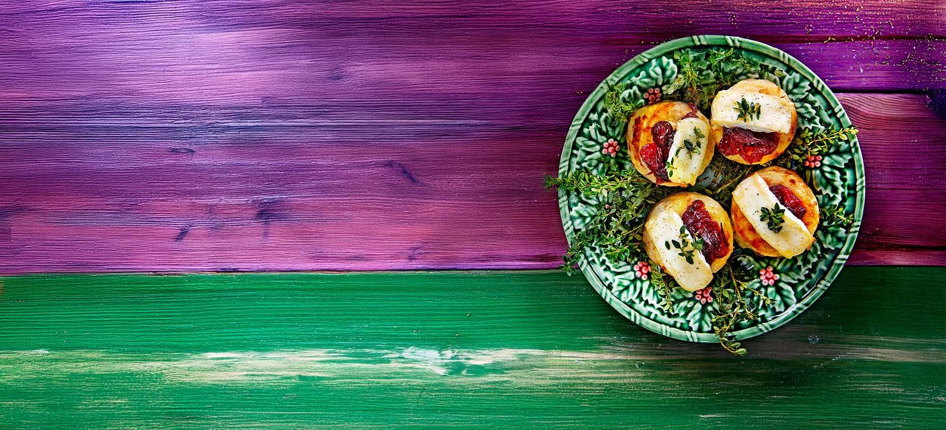 cartofi gratinați cu merișoare și brie