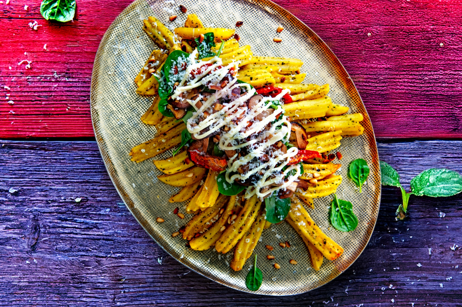 cartofi wavy de crăciun